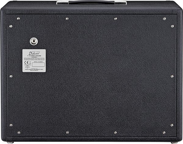 open zoom image for Fender Hot Rod Deluxe 112 Guitar Speaker Cabinet (80 Watts, 1x12"), Black, Black Back