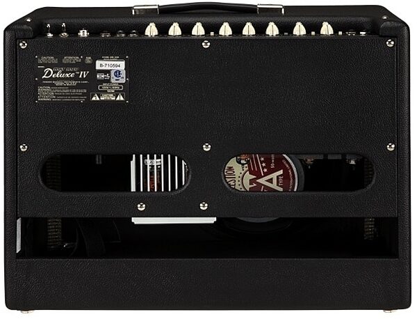 open zoom image for Fender Hot Rod Deluxe IV 112 Guitar Combo Amplifier (40 Watts, 1x12"), Black, View