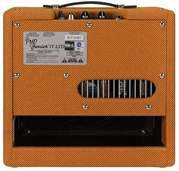 open zoom image for Fender Hot Rod Pro Junior IV Guitar Combo Amplifier (1x10 Inch, 15 Watts), Lacquered Tweed, View