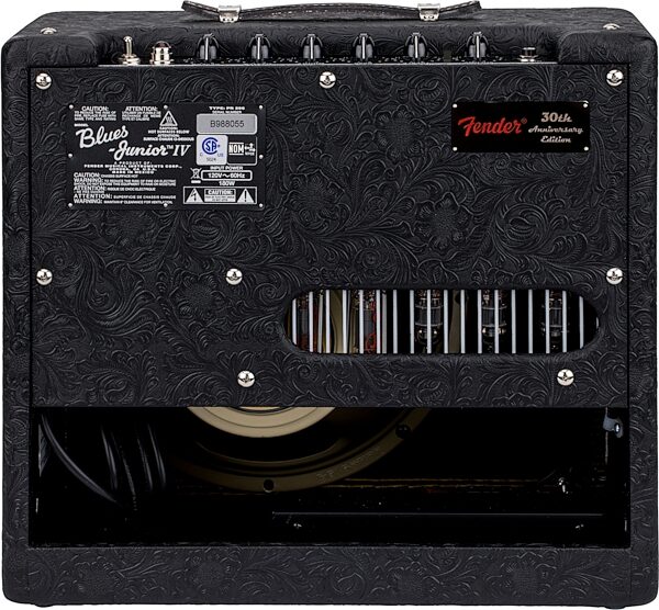 open zoom image for Fender Limited Edition Blues Junior IV Guitar Combo Amplifier (15 Watts, 1x12"), New, Action Position Back