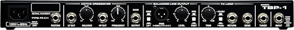 open zoom image for Fender TBP-1 Tube Bass Pre-Amp, Rear