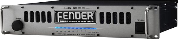 open zoom image for Fender MB-1200 Bass Power Amplifier (1200 Watts), Angle