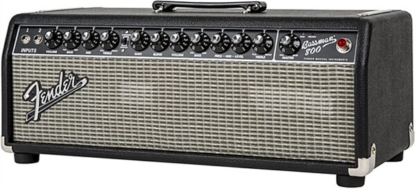 open zoom image for Fender Bassman 800 Hybrid Bass Amplifier Head, New, Left