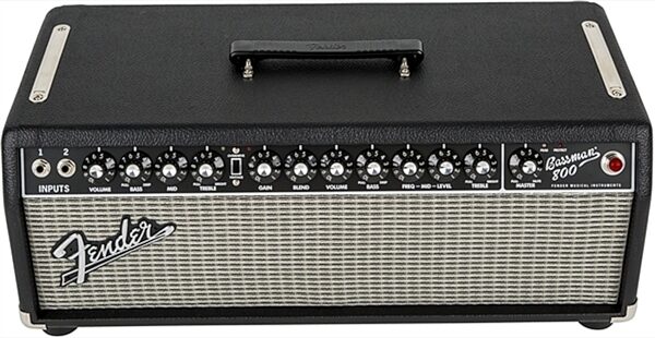 open zoom image for Fender Bassman 800 Hybrid Bass Amplifier Head, New, View 1