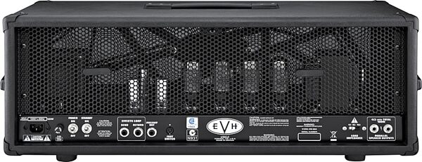 open zoom image for EVH Eddie Van Halen 5150 III Guitar Amplifier Head, Black, Black Rear