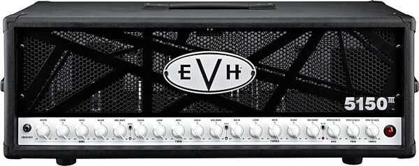 open zoom image for EVH Eddie Van Halen 5150 III Guitar Amplifier Head, Black, Black