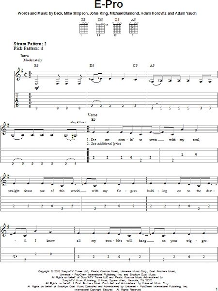 open zoom image for E-Pro - Easy Guitar with TAB, New, Main
