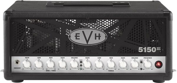 open zoom image for EVH Eddie Van Halen 5150 III Guitar Amplifier Head (50 Watts), Black