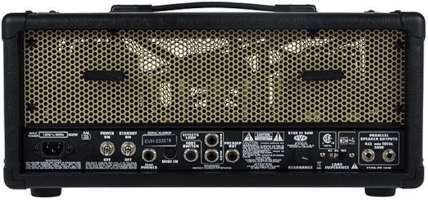 open zoom image for EVH Eddie Van Halen 5150III EL34 Tube Guitar Amplifier Head (50 Watts), New, Back