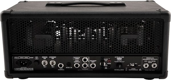 open zoom image for EVH 5150III 50S 6L6 Head (50 Watts), Stealth Black, Action Position Back