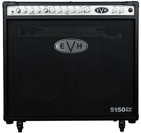 open zoom image for EVH 5150III 50 Watt 6L6 2x12 Tube Guitar Combo Amplifier, Black, Main