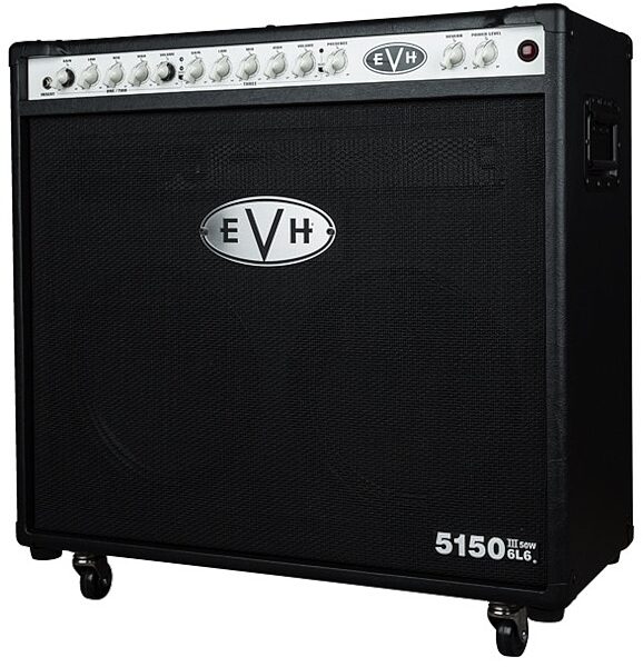 open zoom image for EVH 5150III 50 Watt 6L6 2x12 Tube Guitar Combo Amplifier, Black, View