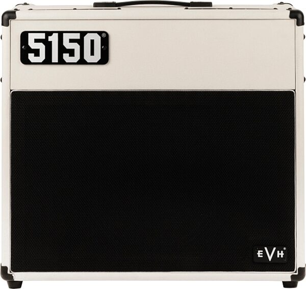 open zoom image for EVH Eddie Van Halen 5150 Iconic Series Guitar Combo Amplifier (40 Watts, 1x12"), Ivory, Action Position Back