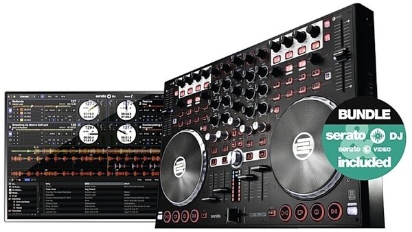 open zoom image for Reloop Terminal Mix 4 Serato DJ and VJ Controller Bundle, Main