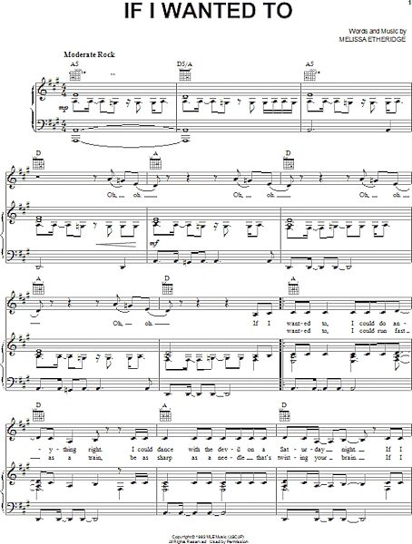 open zoom image for If I Wanted To - Piano/Vocal/Guitar, New, Main