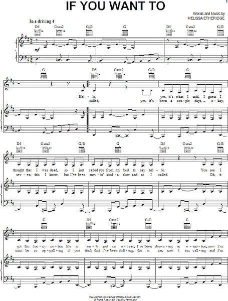open zoom image for If You Want To - Piano/Vocal/Guitar, New, Main
