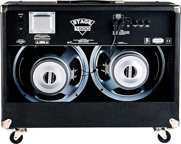 open zoom image for Fender Dynatouch III Stage 1600 Guitar Amplifier with DFX, Rear