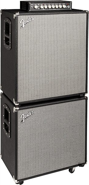 open zoom image for Fender Rumble V3 4x10 Bass Speaker Cabinet (1000 Watts, 4x10"), New, Action Position Back