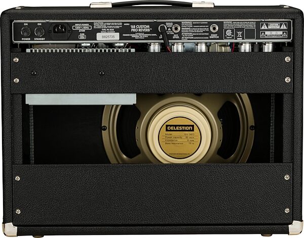 open zoom image for Fender 68' Custom Pro Reverb Tube Combo Amplifier (1x12, 40 Watts), New, Action Position Back