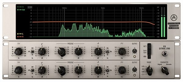 open zoom image for Arturia EQ SITRAL-295 Effect Software, Digital Download, Action Position Back