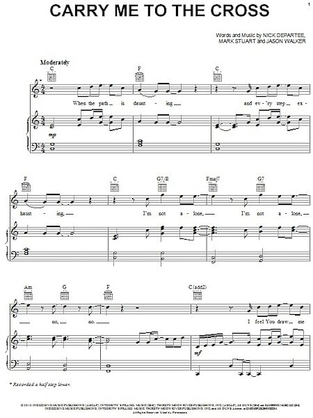 open zoom image for Carry Me To The Cross - Piano/Vocal/Guitar, New, Main