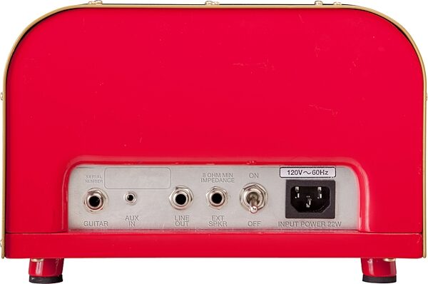 open zoom image for Fender Greta Guitar Combo Amplifier (2 Watts, 1x4"), Back