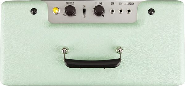 open zoom image for Fender Excelsior Pro Pawnshop Special Guitar Combo Amplifier, Surf Green - Top