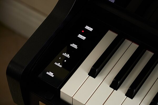 open zoom image for Casio AP-750 Celviano Digital Piano (with Bench), Black, AP-750BK, Detail Control Panel