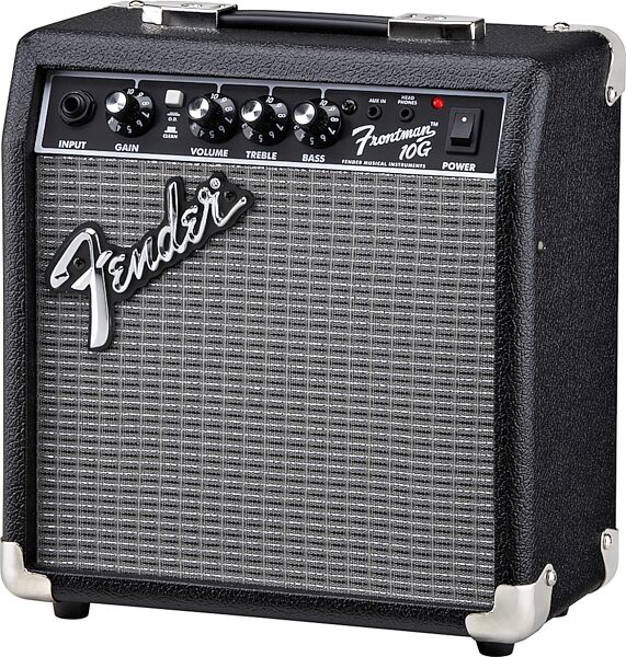 open zoom image for Fender Frontman 10G Guitar Combo Amplifier (10 Watts, 1x6"), New, Angle