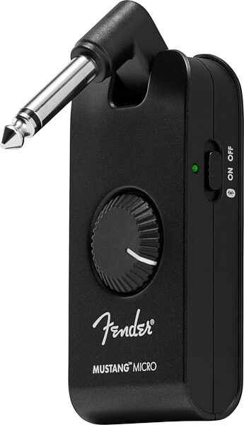 open zoom image for Fender Mustang Micro Personal Guitar Amplifier, New, Action Position Back