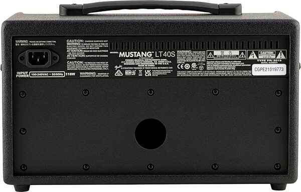 open zoom image for Fender Mustang LT40S Digital Amplifier (40 Watts), New, Action Position Back
