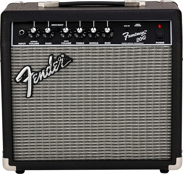 open zoom image for Fender Frontman 20G Guitar Combo Amplifier (20 Watts, 1x8"), New, Action Position Back