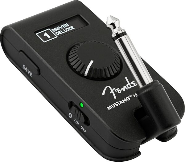 open zoom image for Fender Mustang Micro Plus Personal Guitar Amplifier, New, Action Position Back