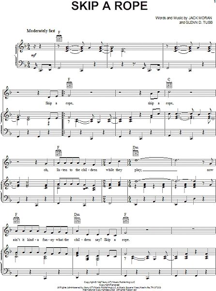 open zoom image for Skip A Rope - Piano/Vocal/Guitar, New, Main