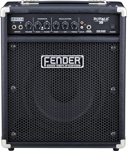 open zoom image for Fender Rumble 30 Bass Combo Amplifier (30 Watts, 1x10"), Main