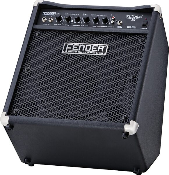 open zoom image for Fender Rumble 30 Bass Combo Amplifier (30 Watts, 1x10"), Right