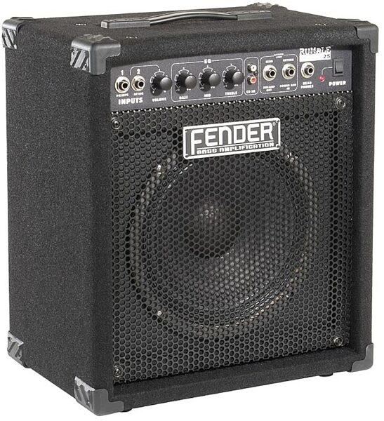 open zoom image for Fender Rumble 25 Bass Combo Amplifier (25 Watts, 1x10 in.), Main