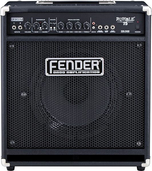 open zoom image for Fender Rumble 75 Bass Combo Amplifier (75 Watts, 1x12"), Main