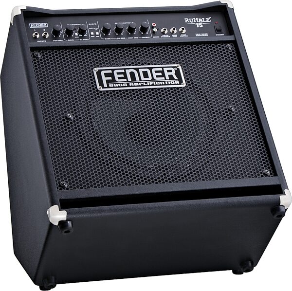 open zoom image for Fender Rumble 75 Bass Combo Amplifier (75 Watts, 1x12"), Left