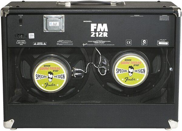 open zoom image for Fender FM212R Guitar Combo Amplifier (100 Watts, 2x12 in.), Rear