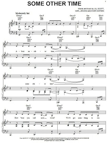 open zoom image for Some Other Time - Piano/Vocal/Guitar, New, Main