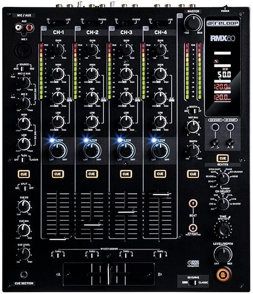 open zoom image for Reloop RMX-60 Digital DJ Mixer with Effects, Main