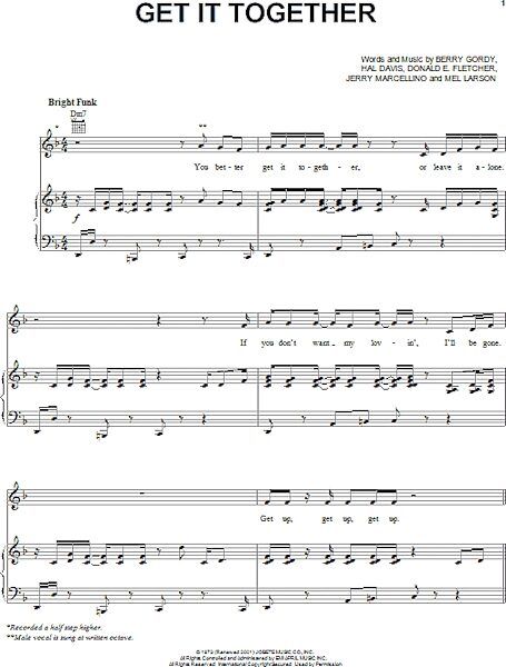 open zoom image for Get It Together - Piano/Vocal/Guitar, New, Main
