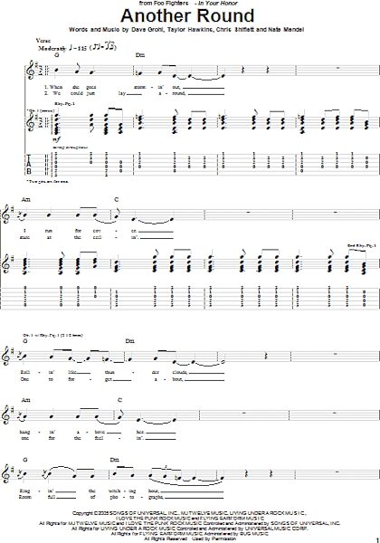 open zoom image for Another Round - Guitar TAB, New, Main