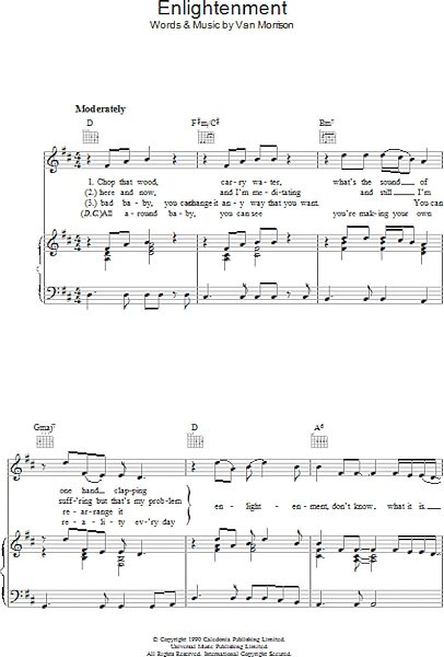 open zoom image for Enlightenment - Piano/Vocal/Guitar, New, Main