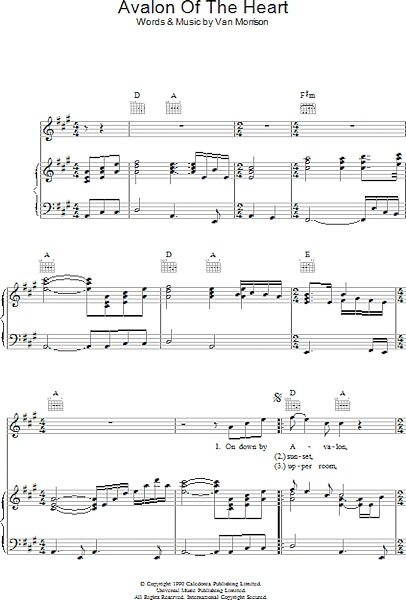 open zoom image for Avalon Of The Heart - Piano/Vocal/Guitar, New, Main