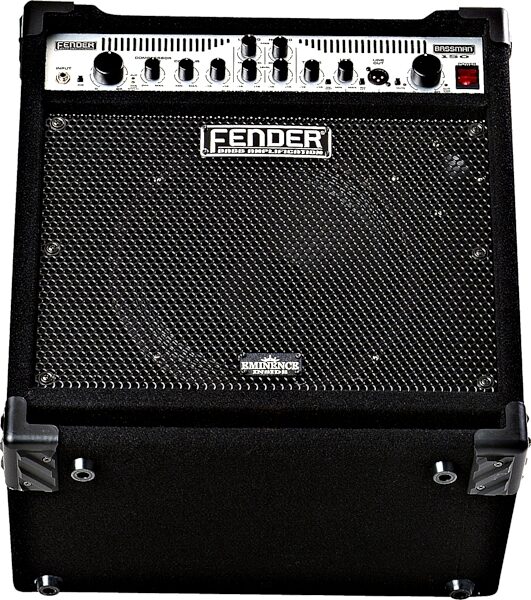 open zoom image for Fender Bassman 150 Bass Combo Amplifier (150 Watts, 1x12 in.), Tilted Front View