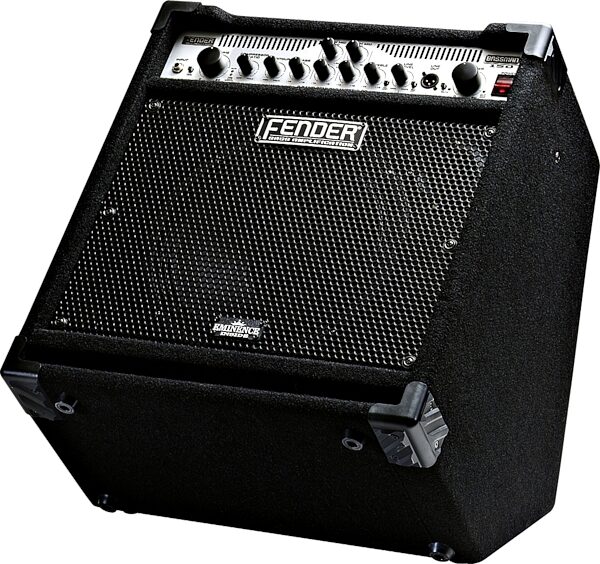 open zoom image for Fender Bassman 150 Bass Combo Amplifier (150 Watts, 1x12 in.), Tilted Right Angle View