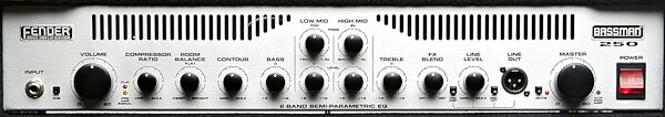 open zoom image for Fender Bassman 250/210 Bass Combo Amplifier (250 Watts, 2x10 in.), Front Panel