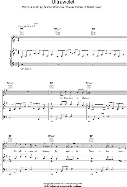 open zoom image for Ultraviolet - Piano/Vocal/Guitar, New, Main